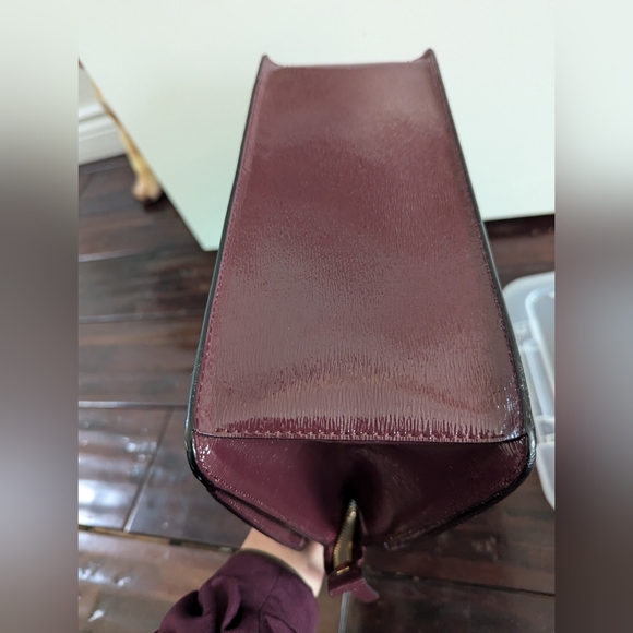 Kate Spade Mahogany/Burgundy Bixby Place Lise Satchel - Picture 11 of 17